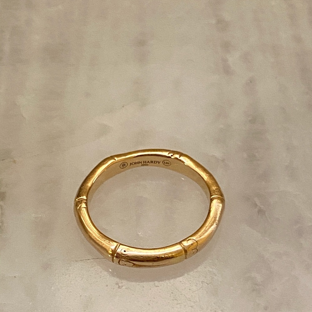 ❗️Sold❗️John Hardy - 18k gold bamboo ring
